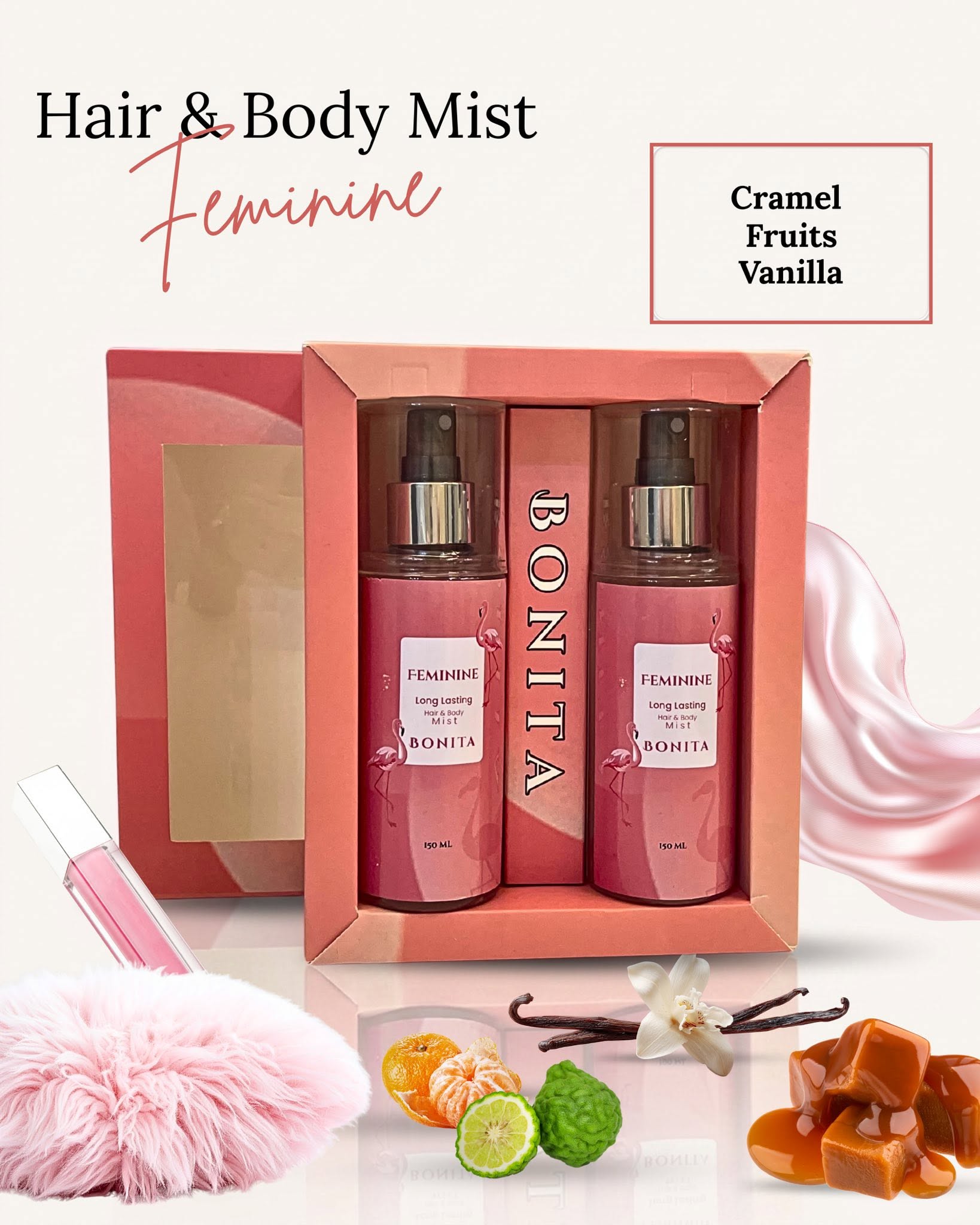 Bonita Feminine Hair & Body Mist