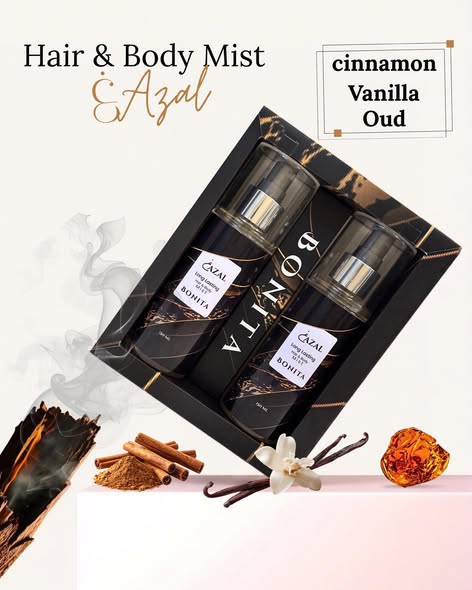 Bonita Ghazal Hair & Body Mist