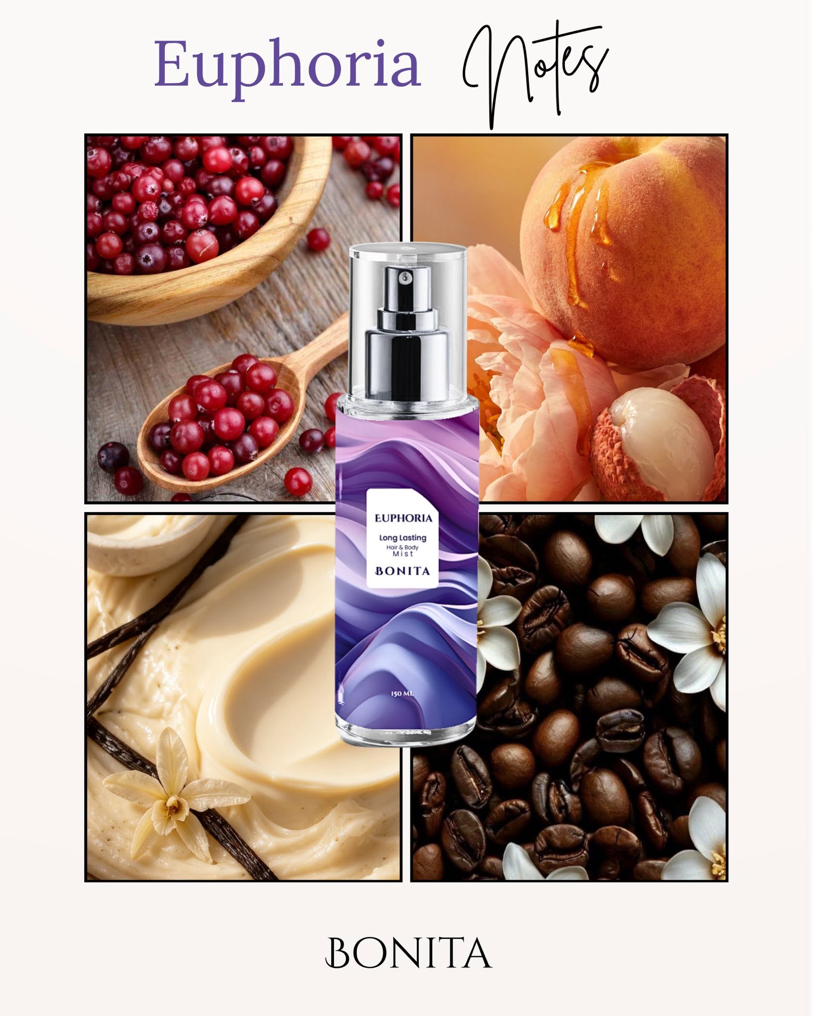 Bonita Euphoria Hair & Body Mist