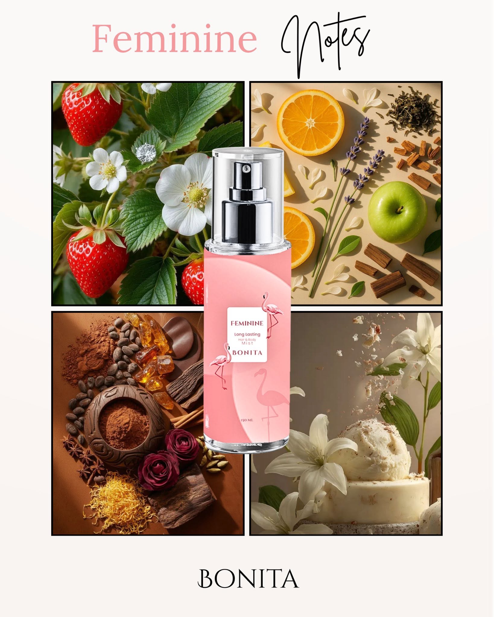 Bonita Feminine Hair & Body Mist