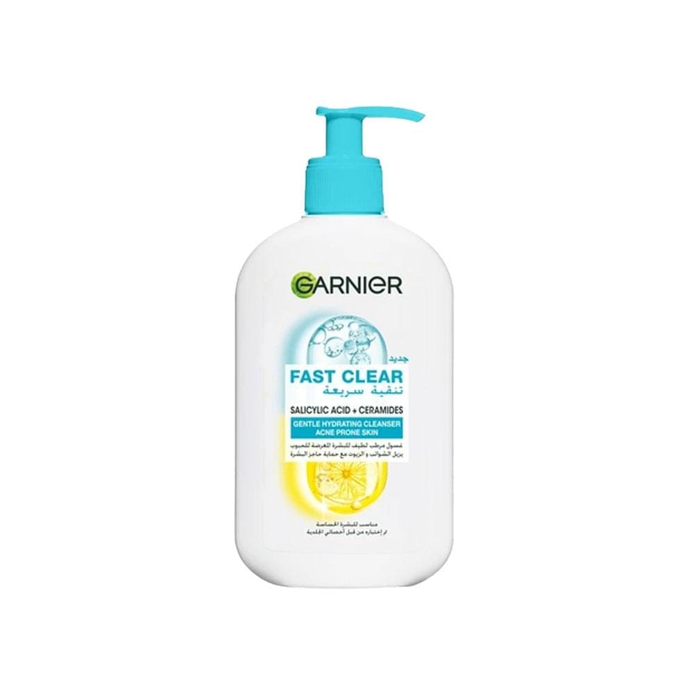 Garnier Fast Clear Gentle Hydrating Cleanser 250ml