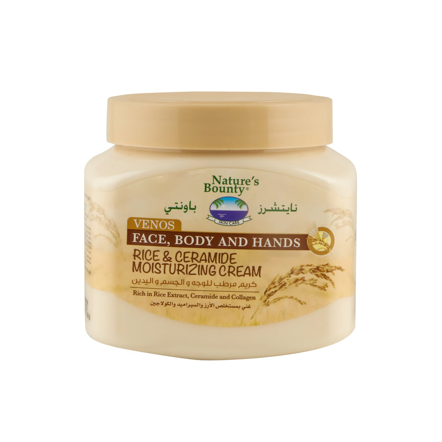 Nature's Bounty Rice & Ceramide Moisturizing Cream