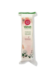 VELVET Cotton Squares 100 Pieces